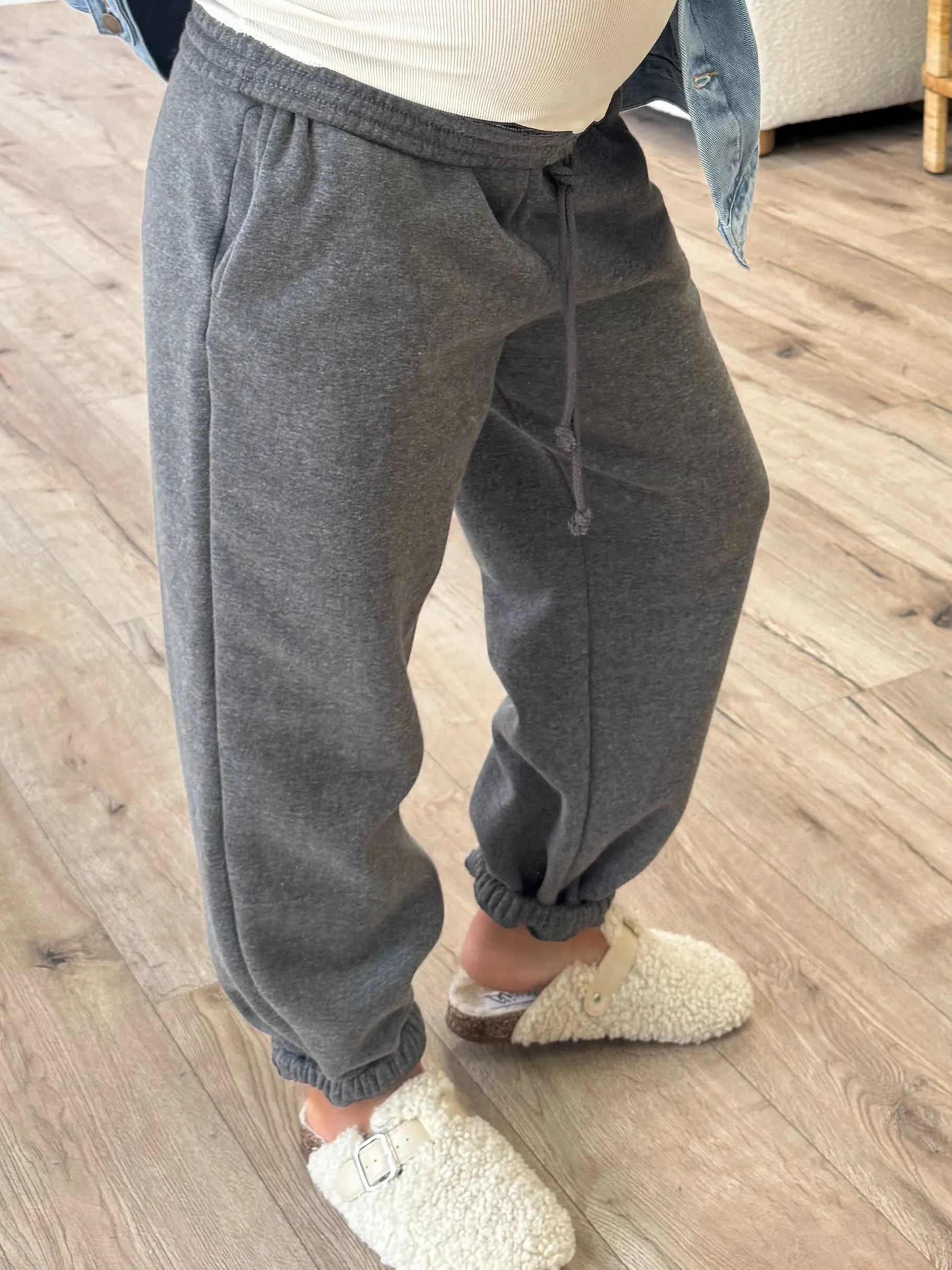 Final Stretch Sweatpants | Heathered Charcoal