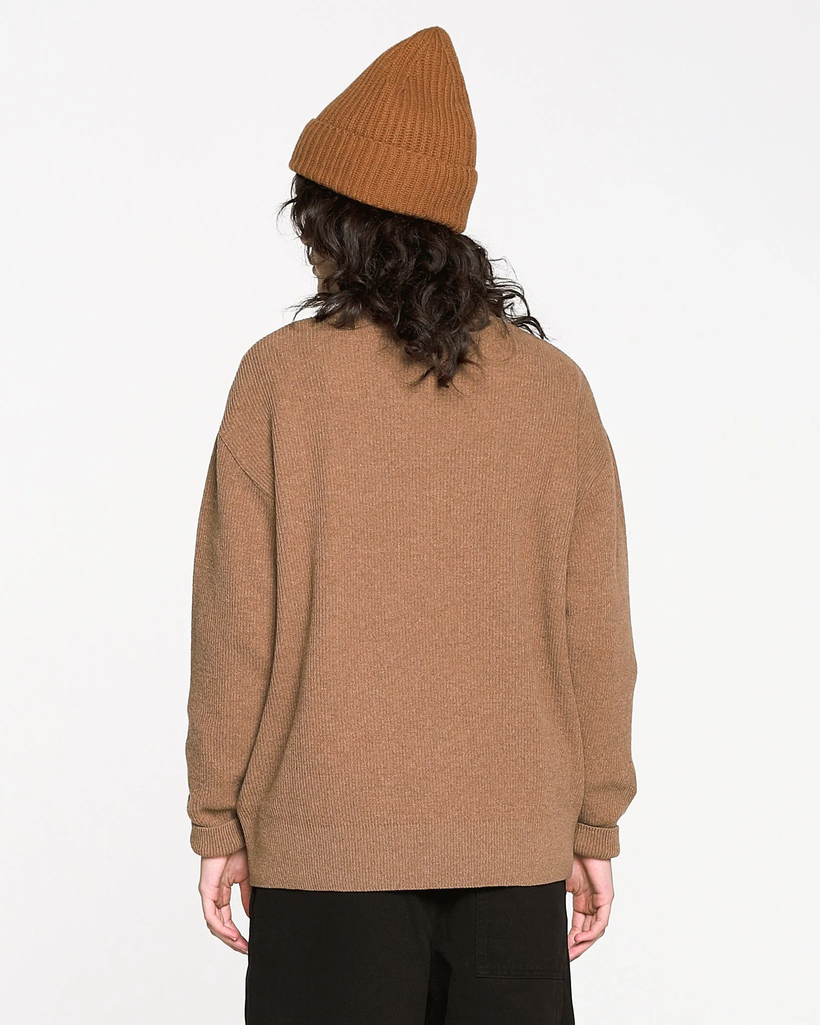 G.o.D Rugby Sweater Yarn Delta Camel