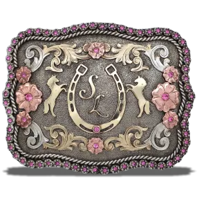 Golden Gallop Custom Buckle