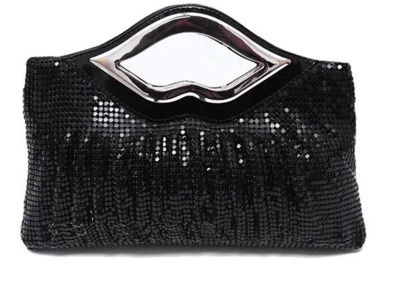 Handmade Sequin Beaded Clutch