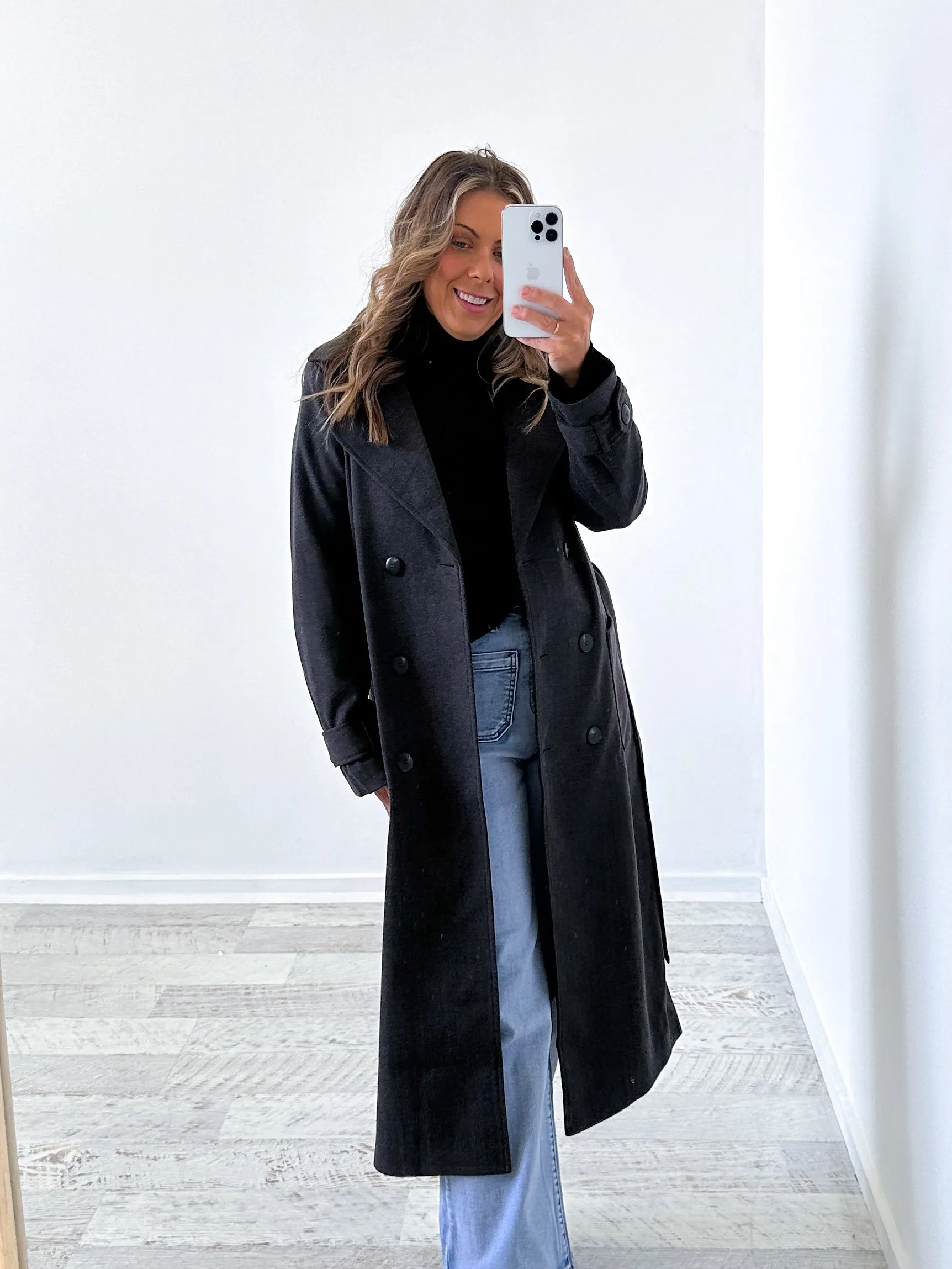 Hardin Coat - Charcoal