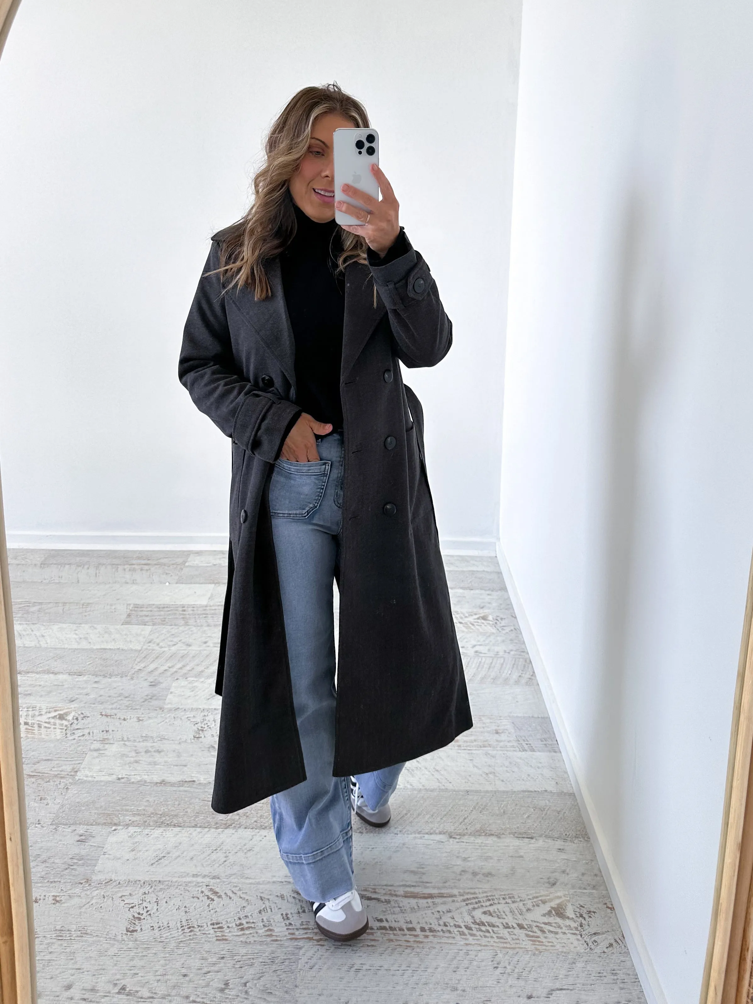 Hardin Coat - Charcoal