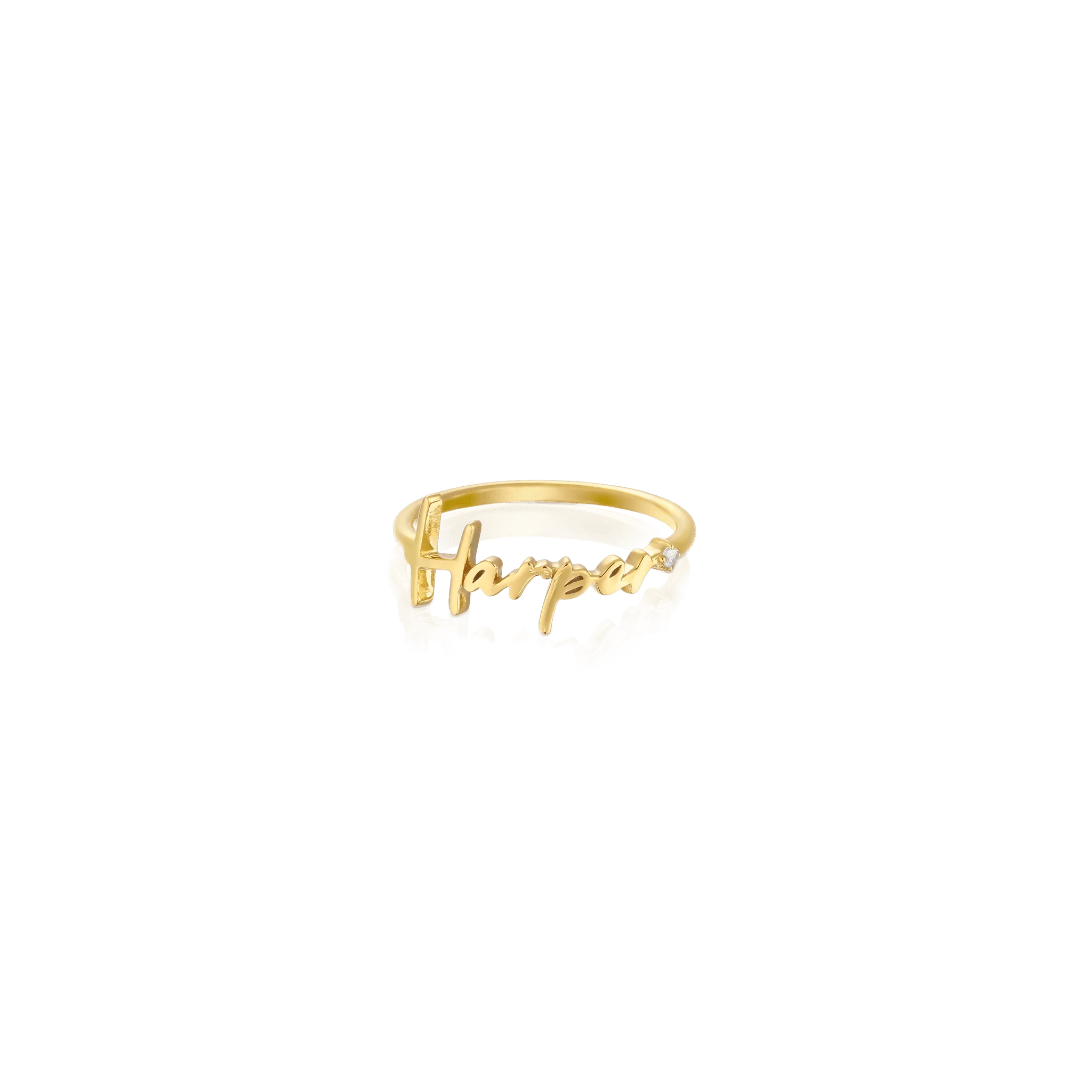 Harper Signature Ring - 18K Rose Vermeil