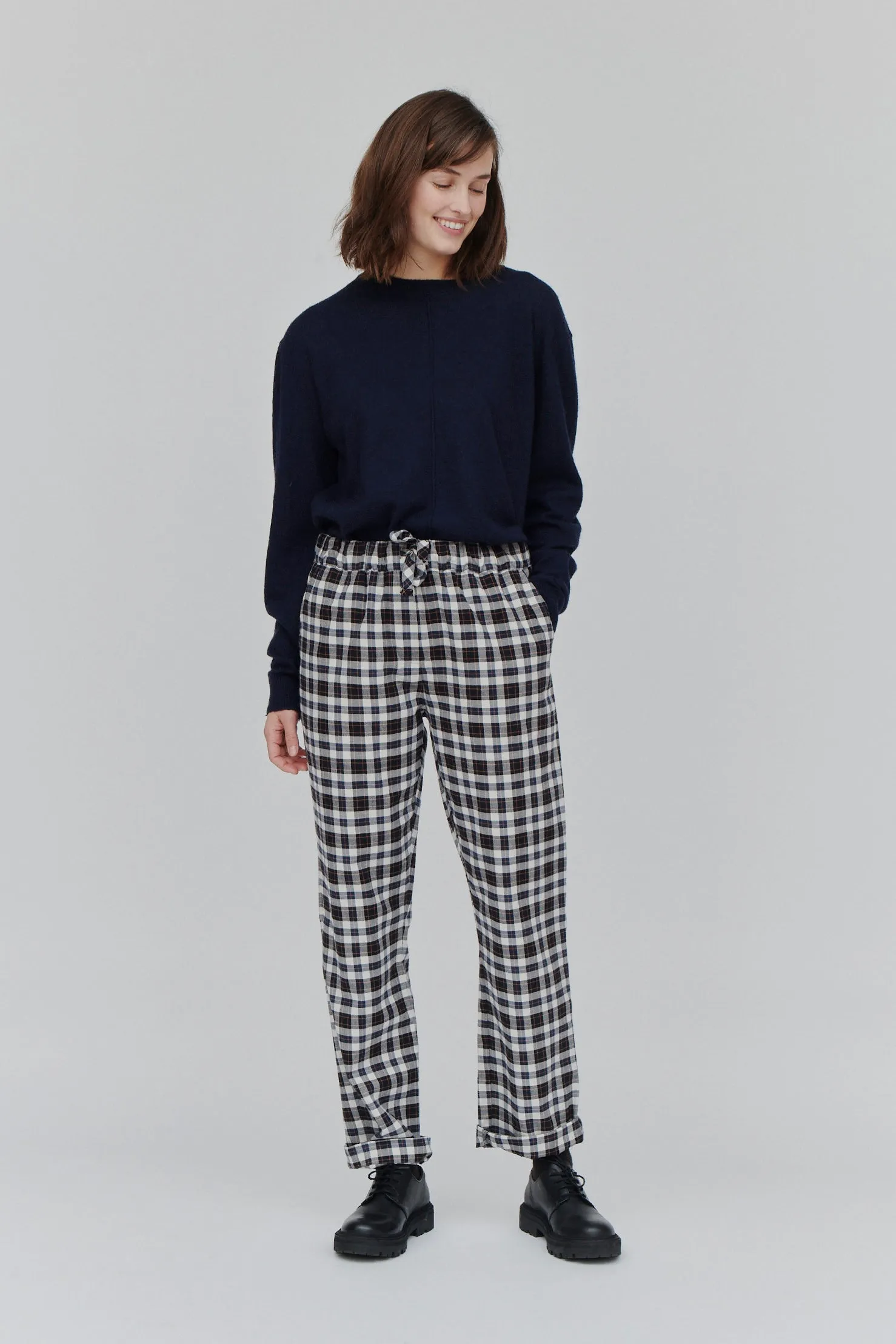 Harriet Pants - Black/Navy