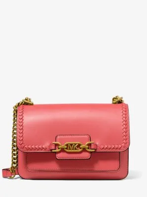 Heather Large Leather Shoulder Bag