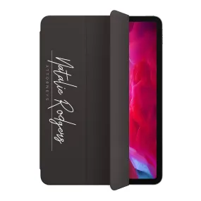 iPad Trifold Case - Signature with Occupation 36