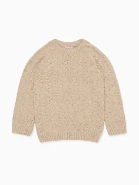 Ivory Maximo Merino Kids Jumper