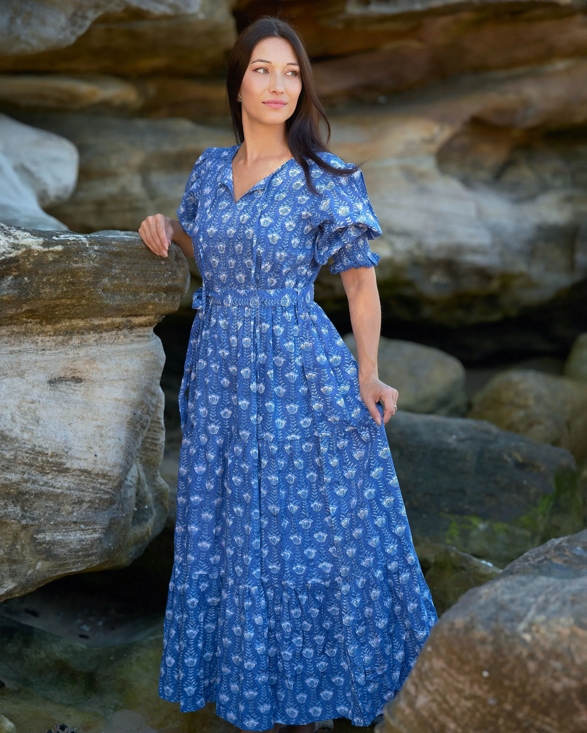 Jasmine Maxi in Bluebell