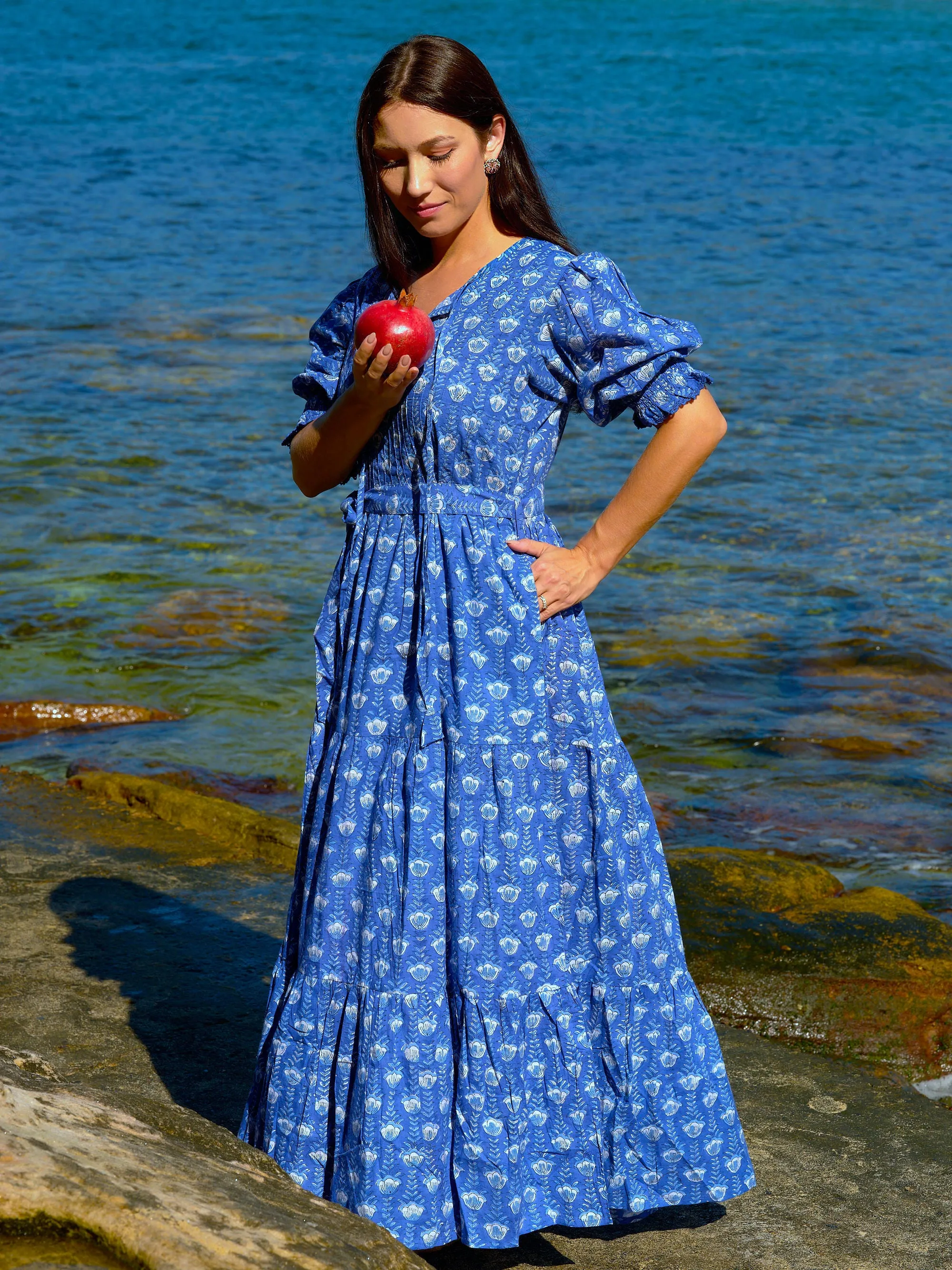 Jasmine Maxi in Bluebell