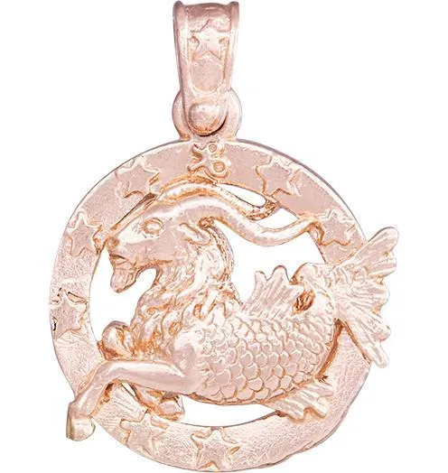 Large Capricorn Zodiac Charm