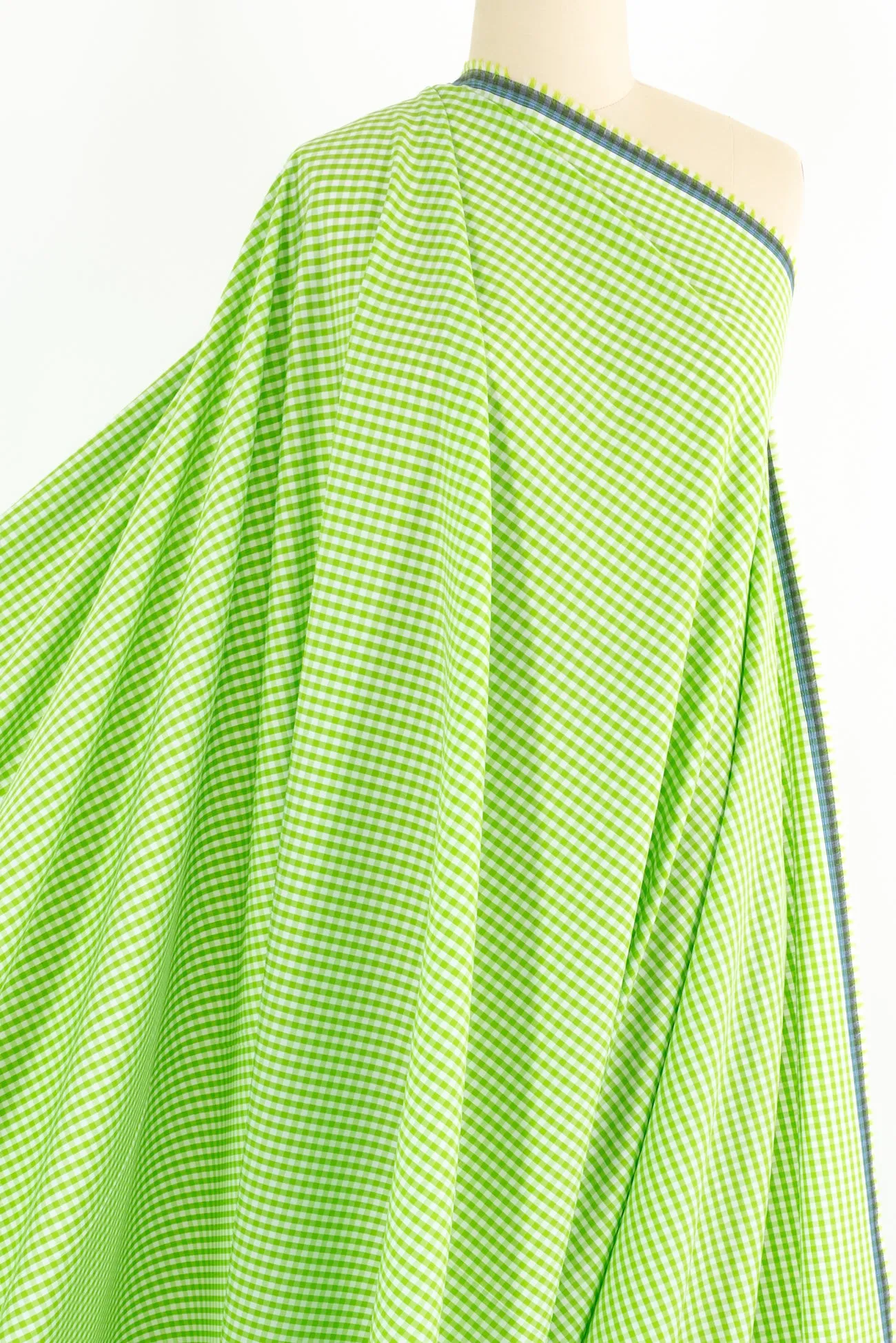 Limesicle Japanese Cotton Gingham Woven -3 units(1 ½ yards)