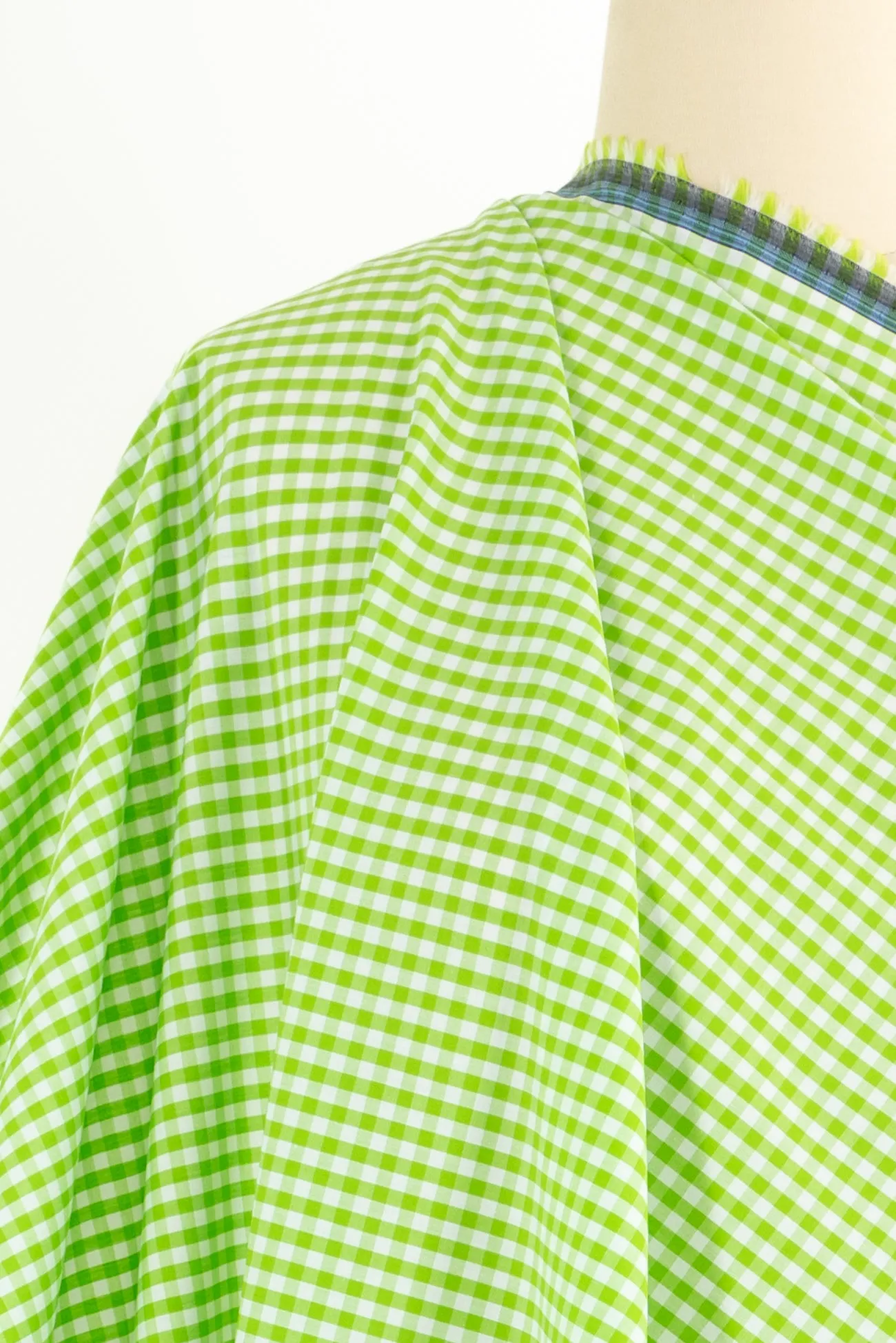 Limesicle Japanese Cotton Gingham Woven -3 units(1 ½ yards)