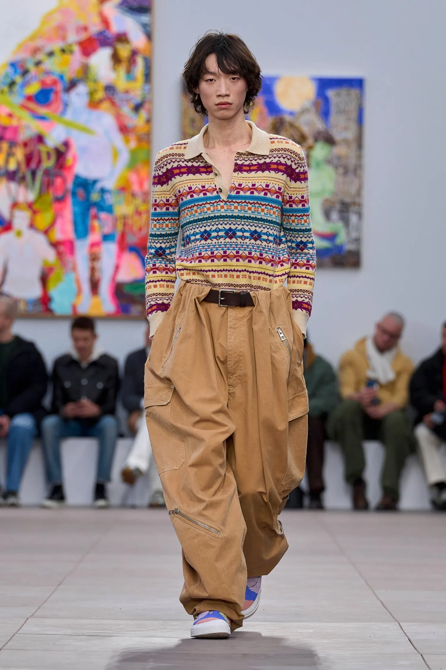 LOEWE MAN MULTICOLOR KNITWEAR