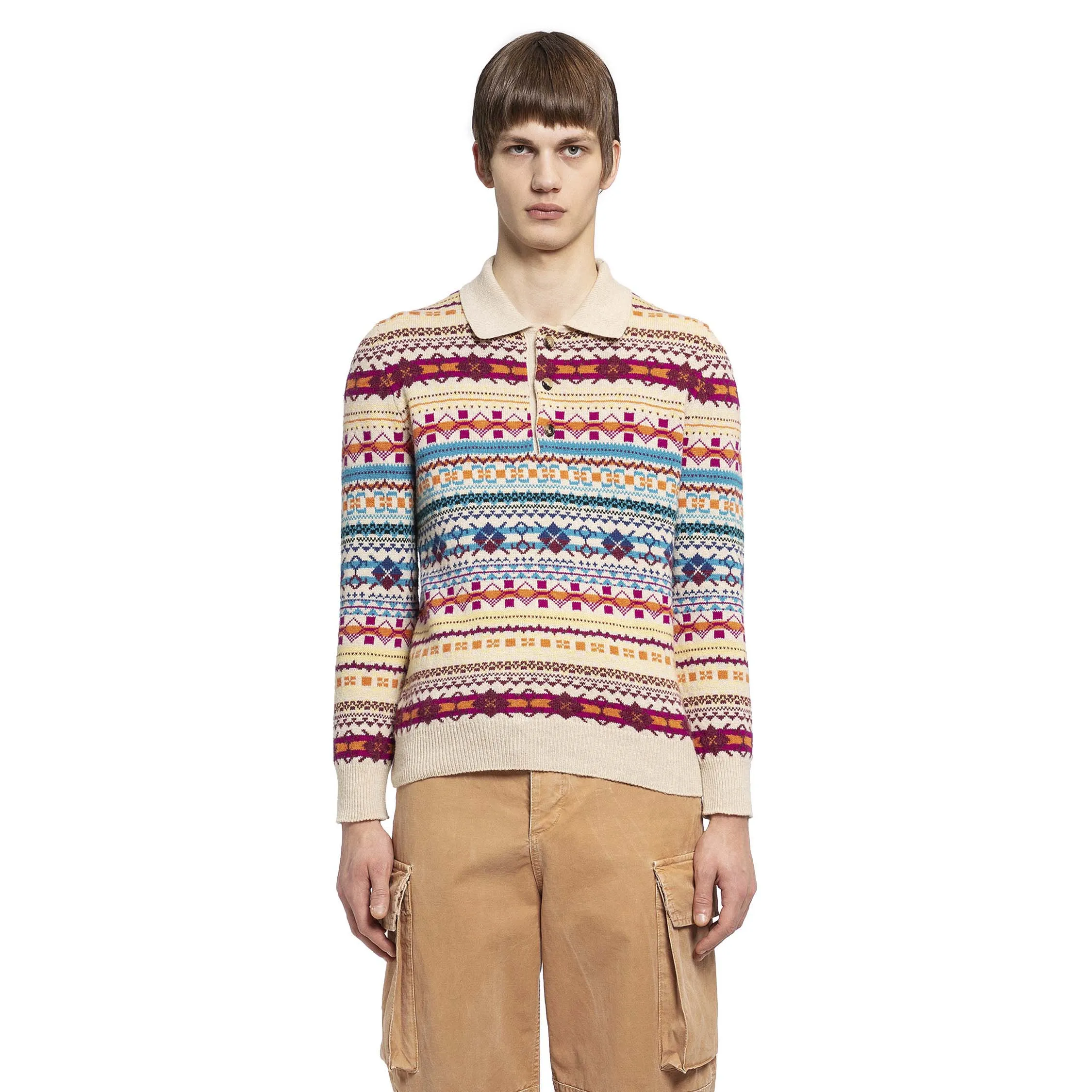 LOEWE MAN MULTICOLOR KNITWEAR