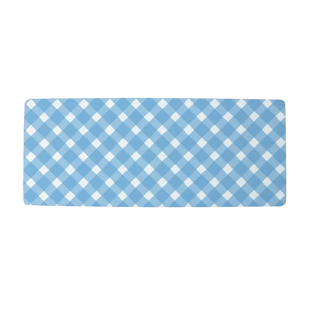 Long Serving Board - Gingham Blue