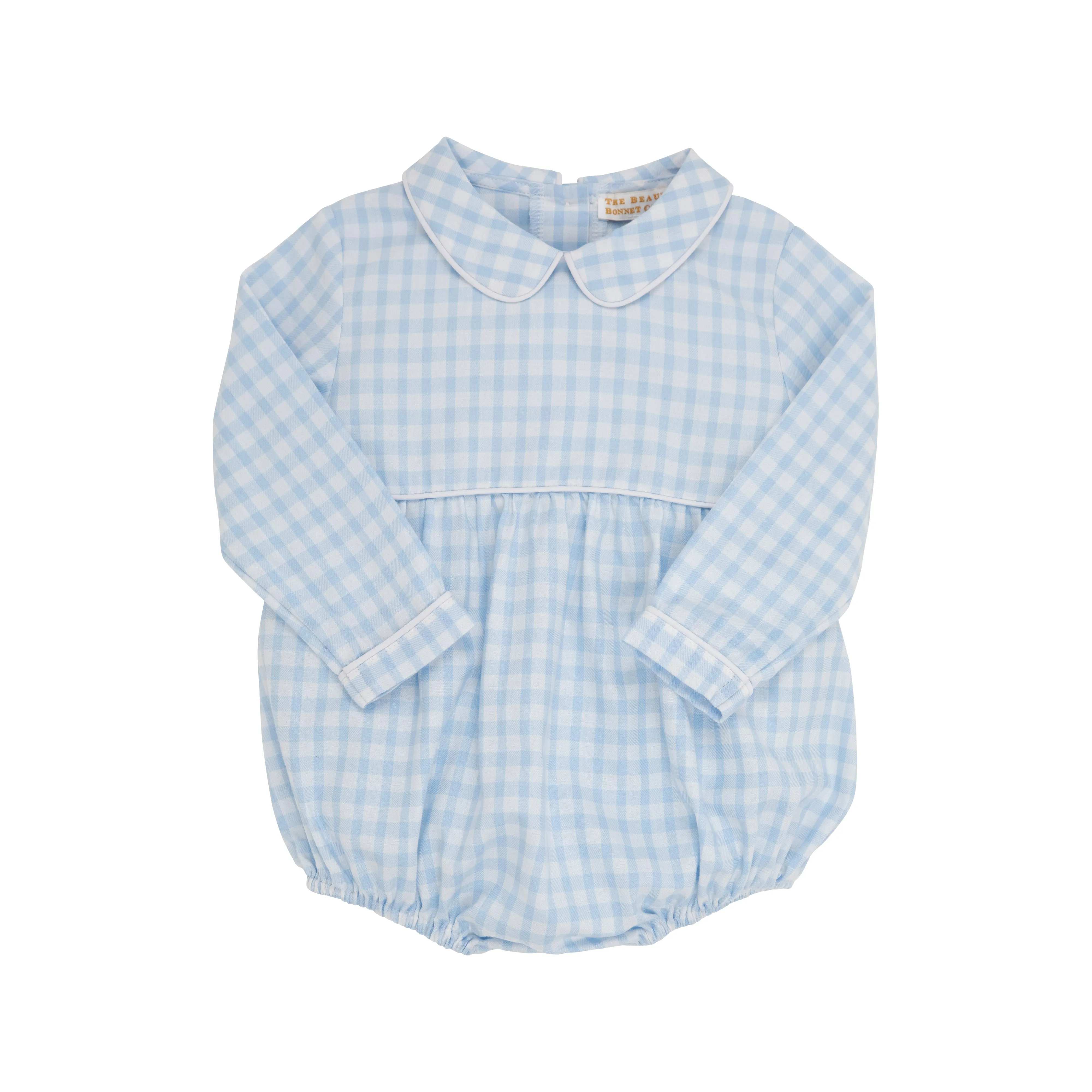 Long Sleeve Bradford Bubble (Flannel) - Beale Street Blue Gingham