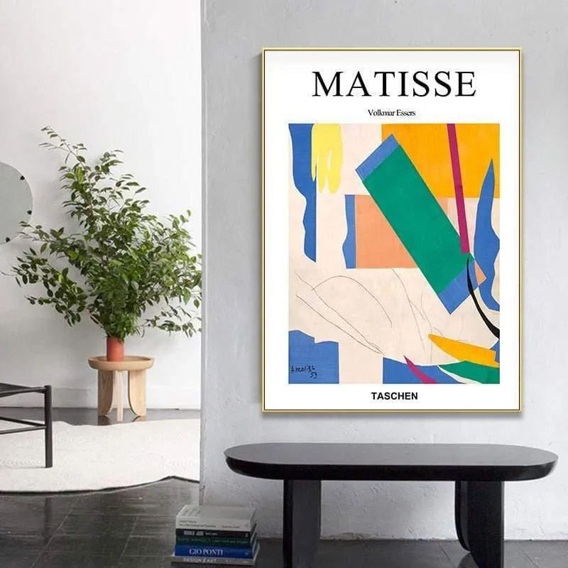 Matisse Abstract Geometric Colorful Painting Posters