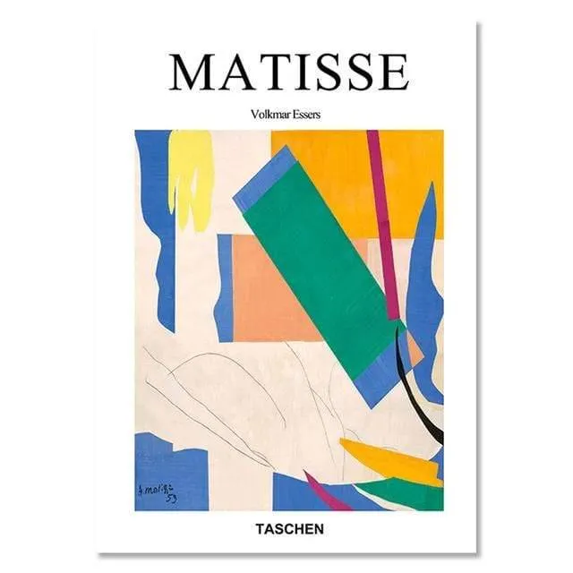 Matisse Abstract Geometric Colorful Painting Posters