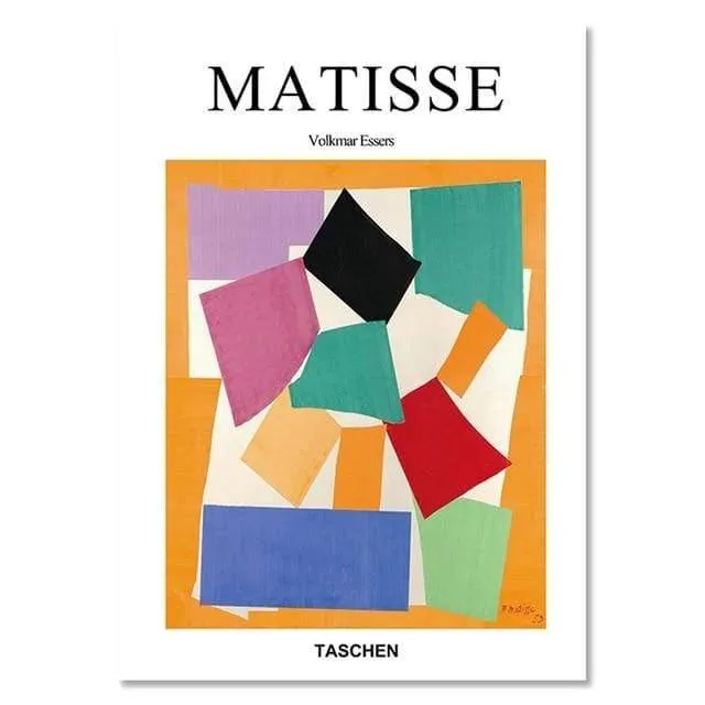 Matisse Abstract Geometric Colorful Painting Posters