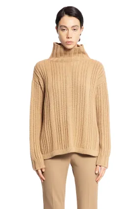 MAX MARA WOMAN BROWN KNITWEAR