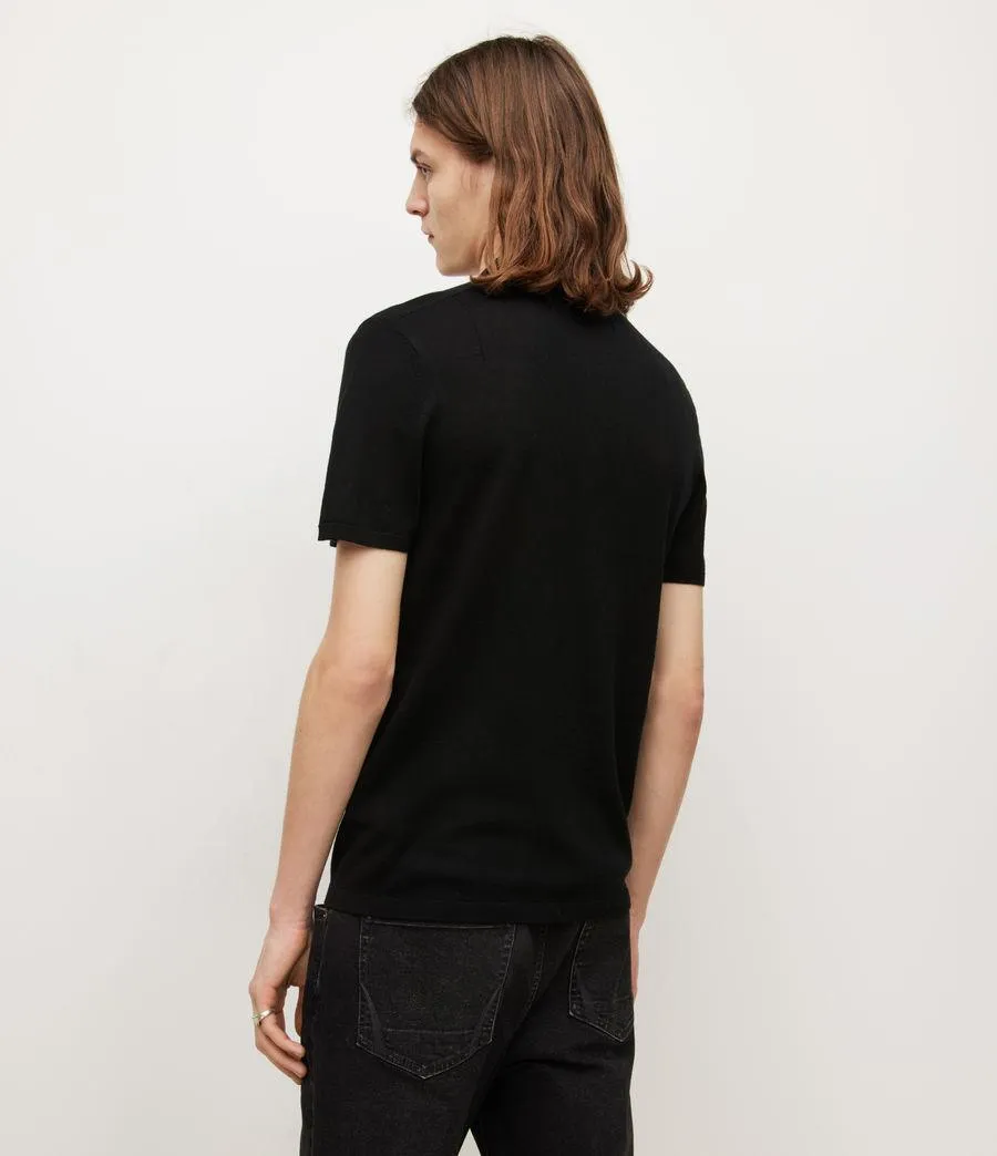 Mode Merino Short Sleeve Polo Knitwear