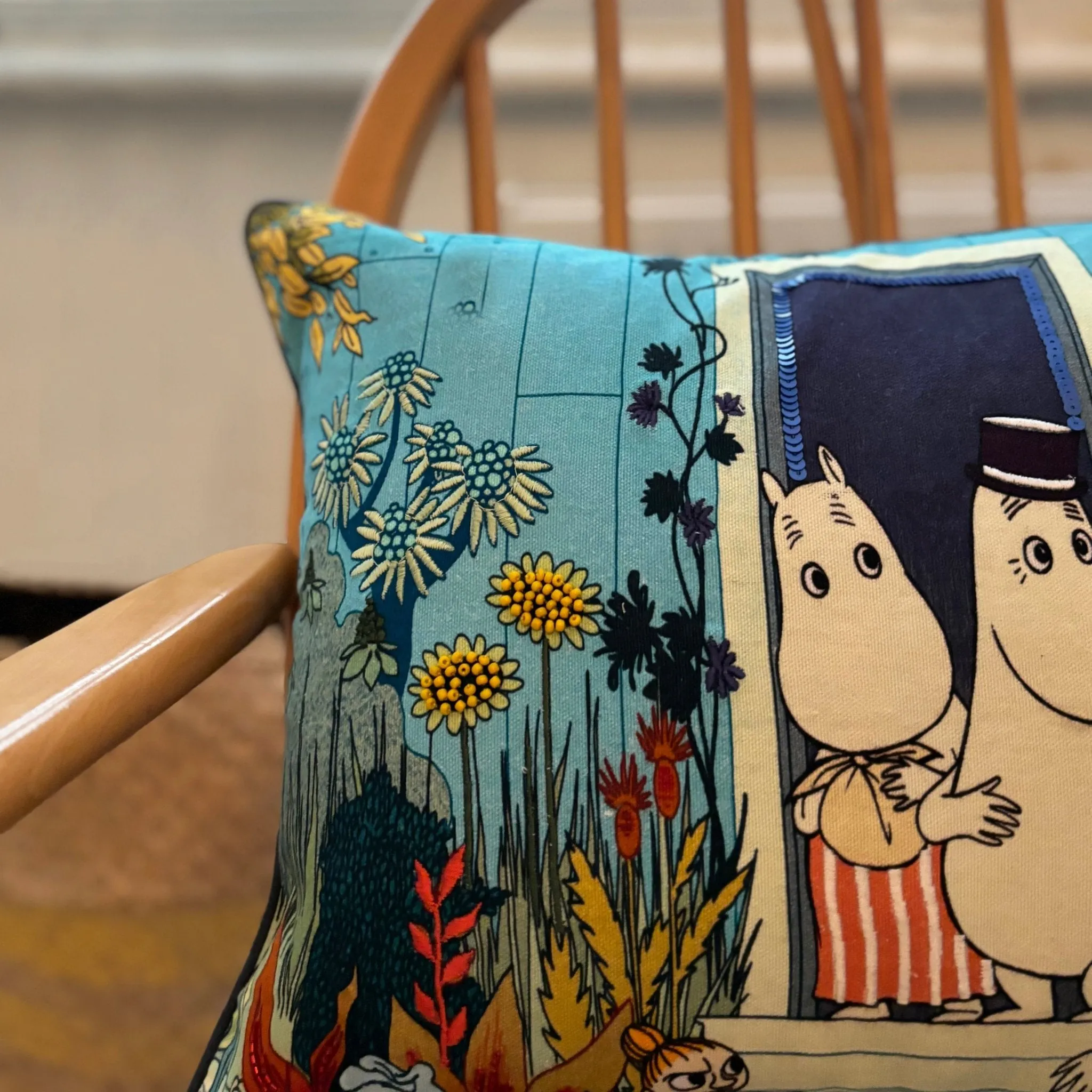 Moomin Riviera Cushion