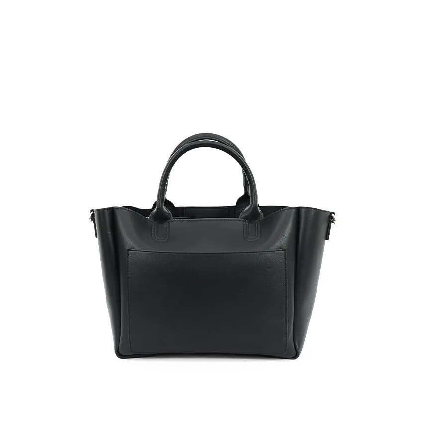 Muvi Satchel (M) Women's Bag - Black