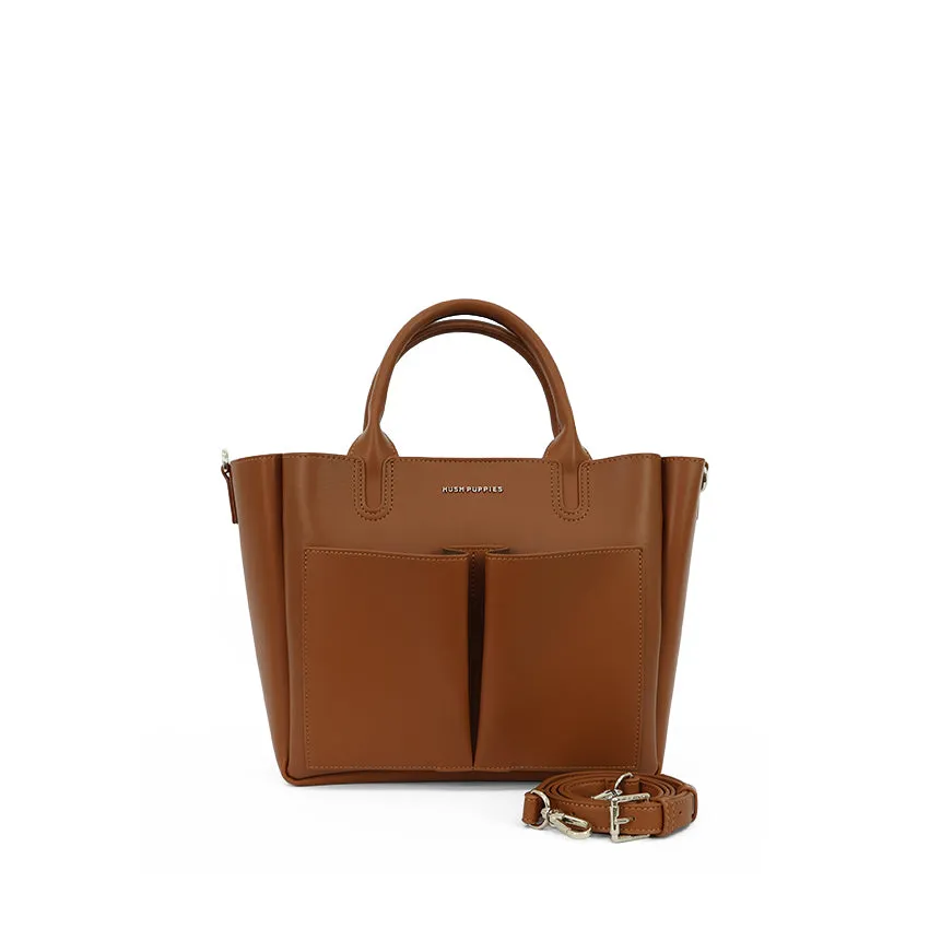 Muvi Satchel (M) Women's Bag - Camel