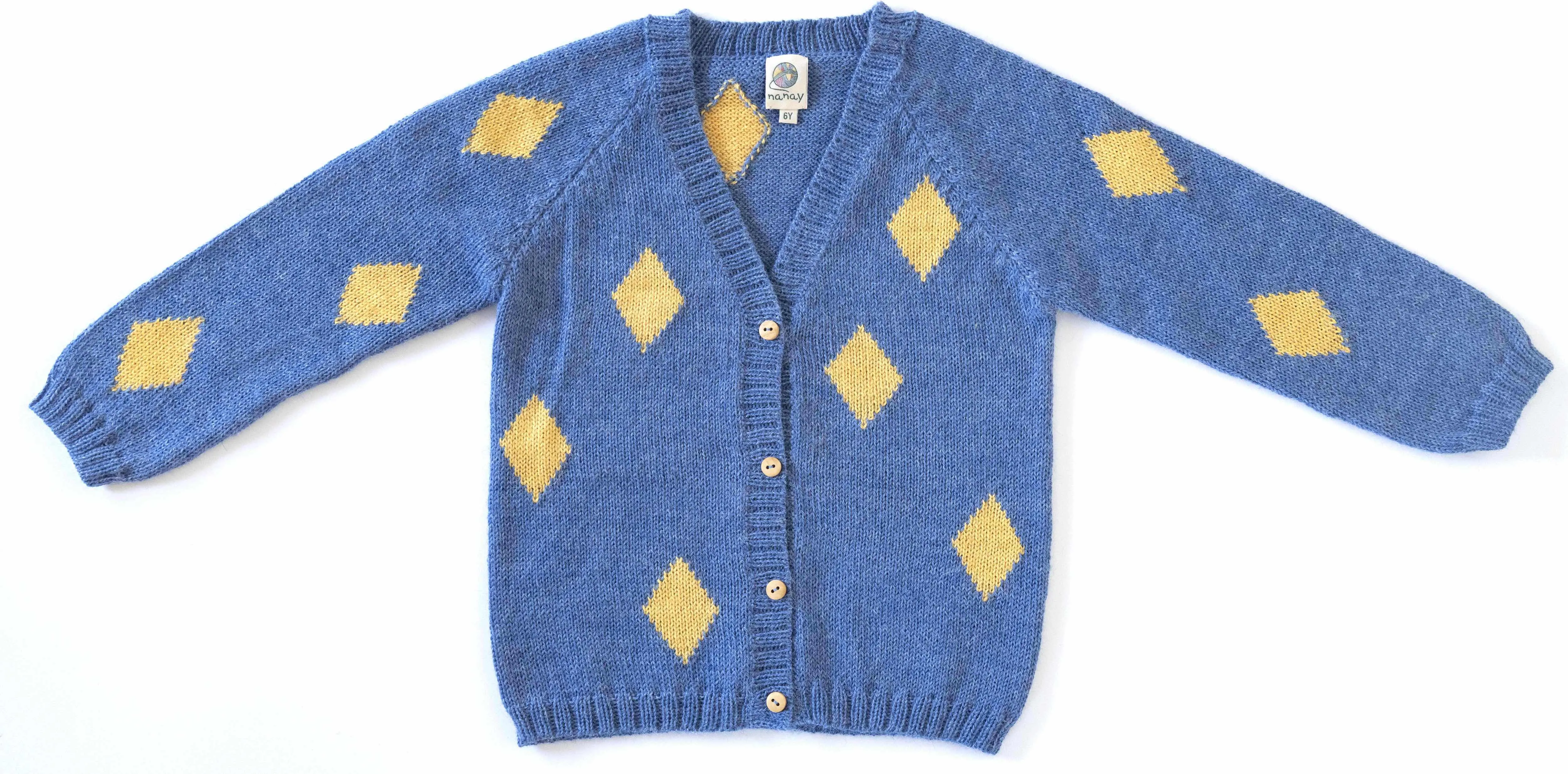 NW506 NAVY SUNSHINE DIAMONDS CARDIGAN