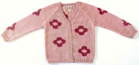 NW510 ROSES ON ROSE CARDIGAN