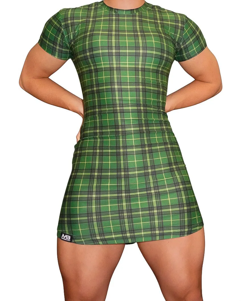 Og T-shirt Dresses - Gingham - Short Sleeve