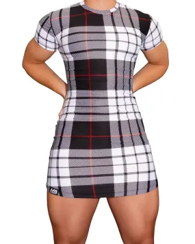 Og T-shirt Dresses - Gingham - Short Sleeve