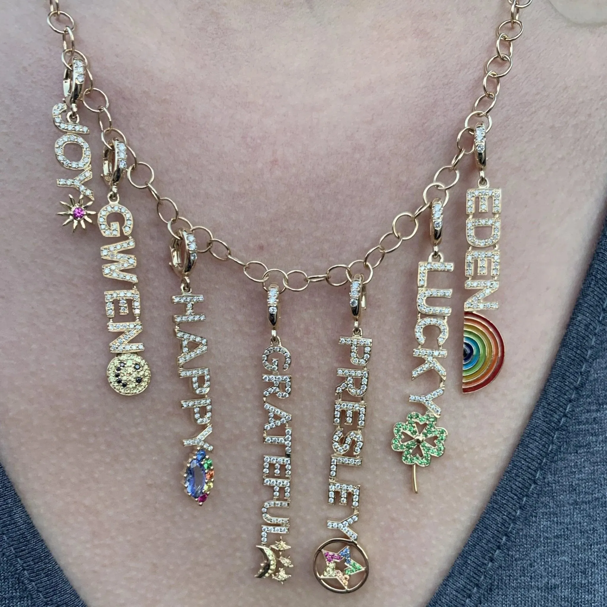 One Word Mantra Pendants