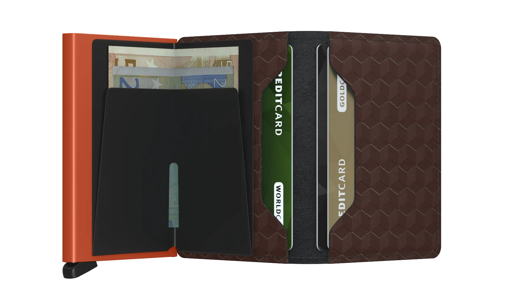 Optical Leather Slimwallet