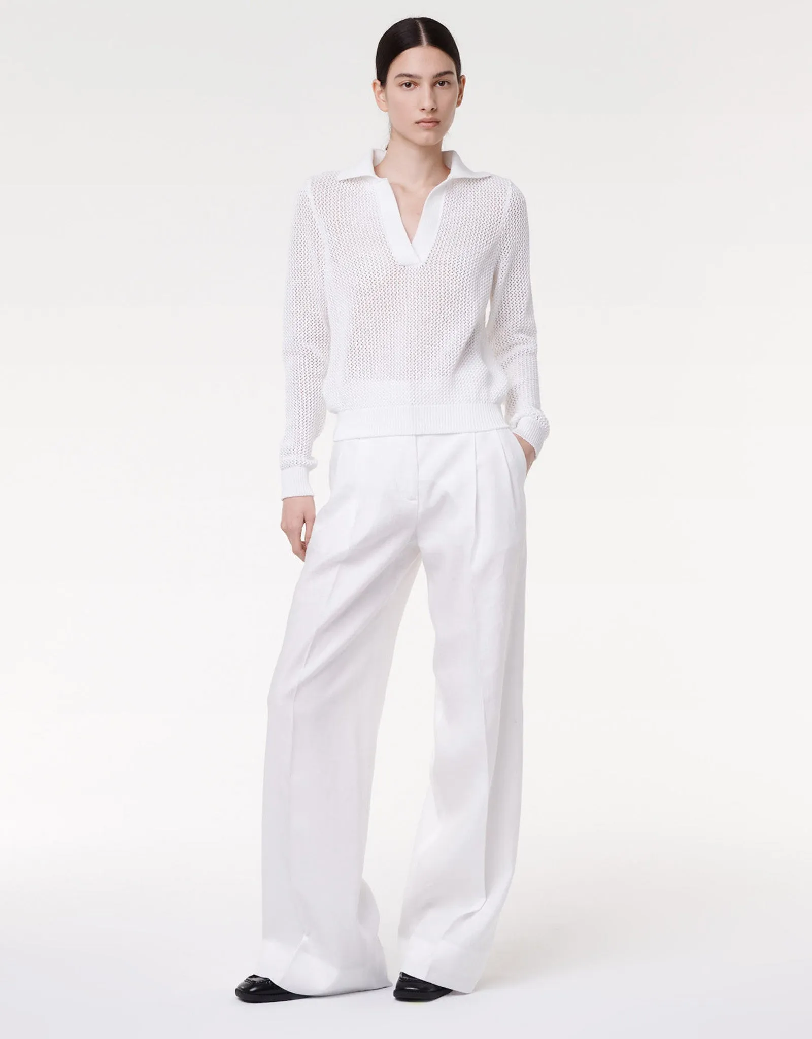 Pleated Trouser