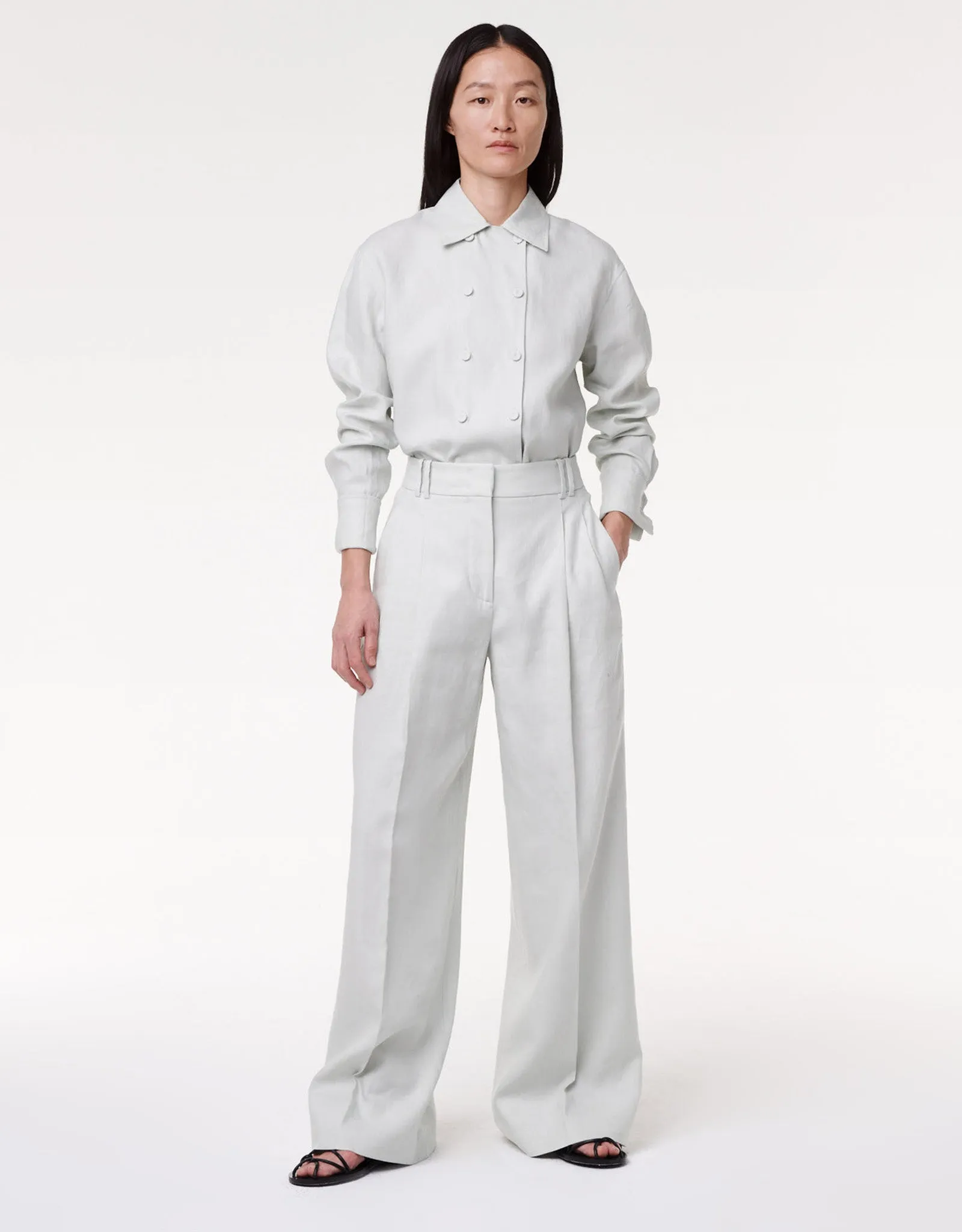 Pleated Trouser