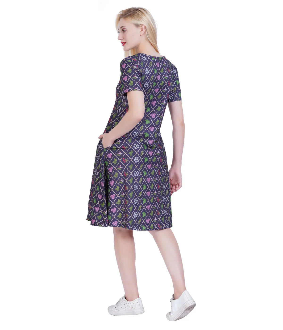 Poisonous Plants Swing Dress