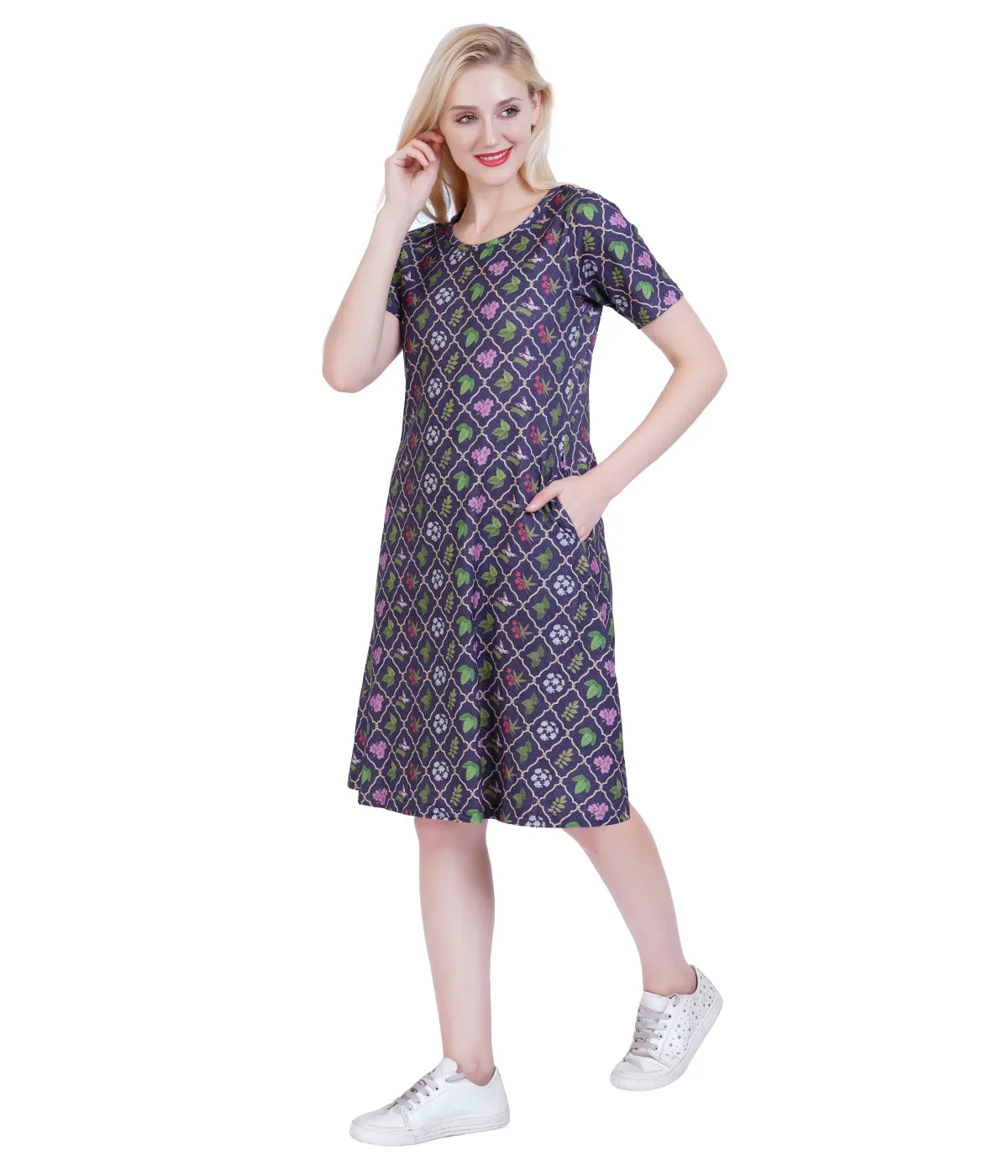 Poisonous Plants Swing Dress