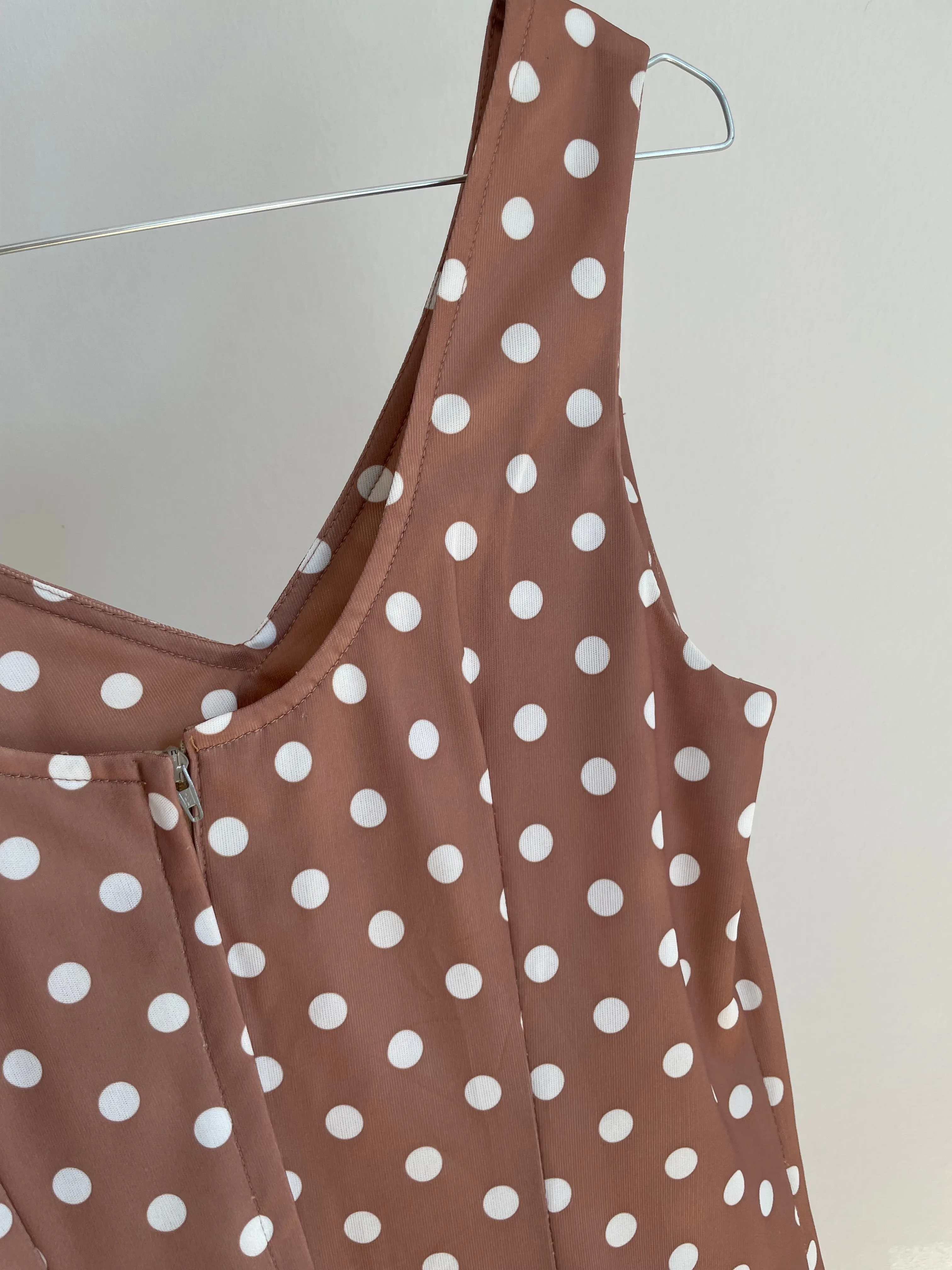 Polka Dot Poly Dress