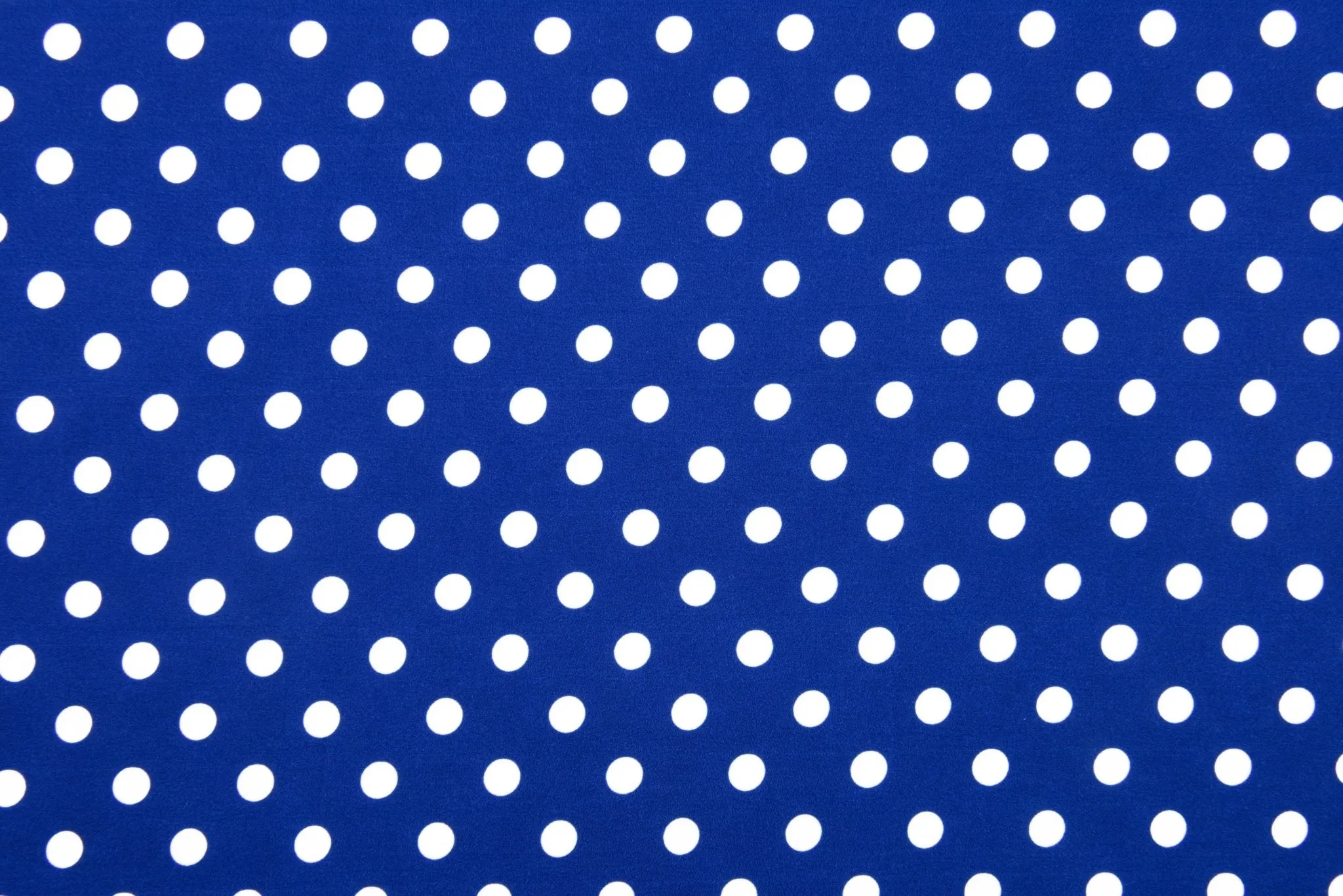 Premium Stretch Silky Satin Digital  Print Fabric - Polka Dots #18