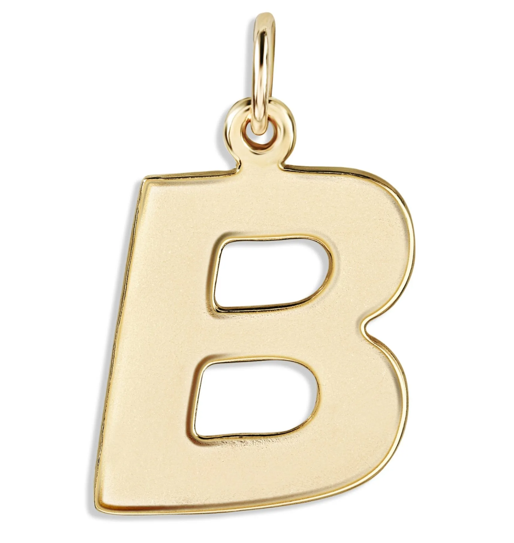 "B" Cutout Letter Charm