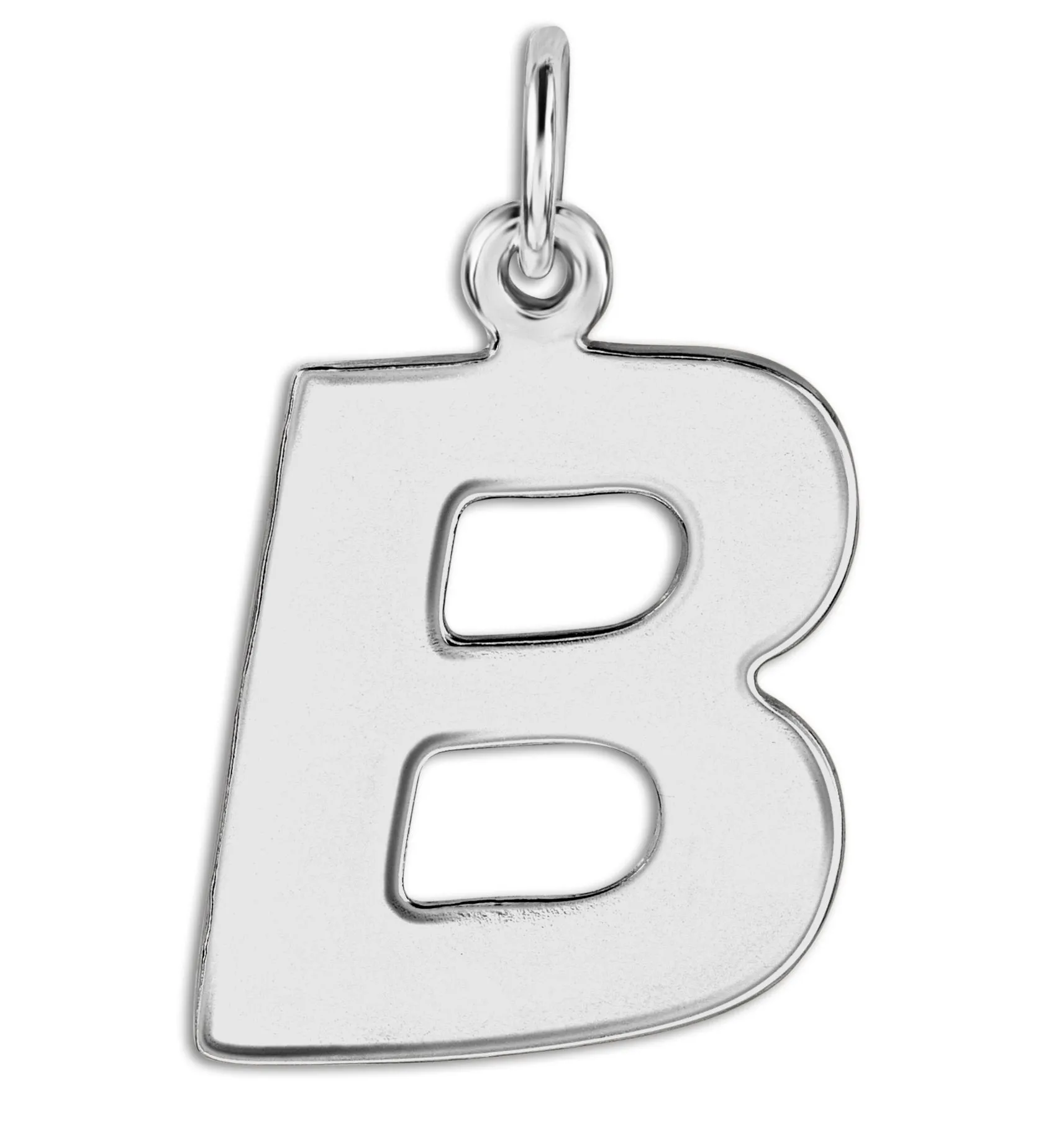 "B" Cutout Letter Charm