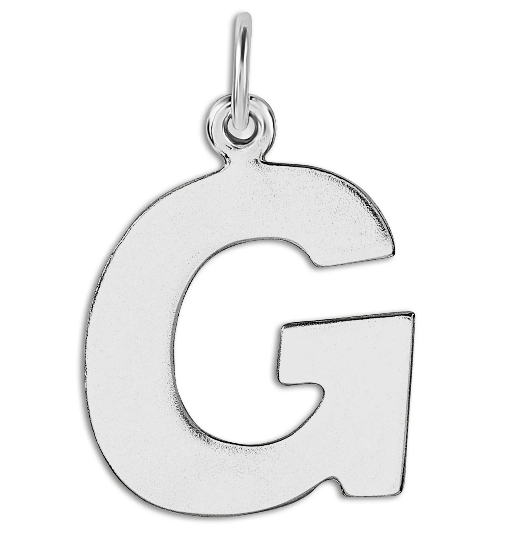 "G" Cutout Letter Charm