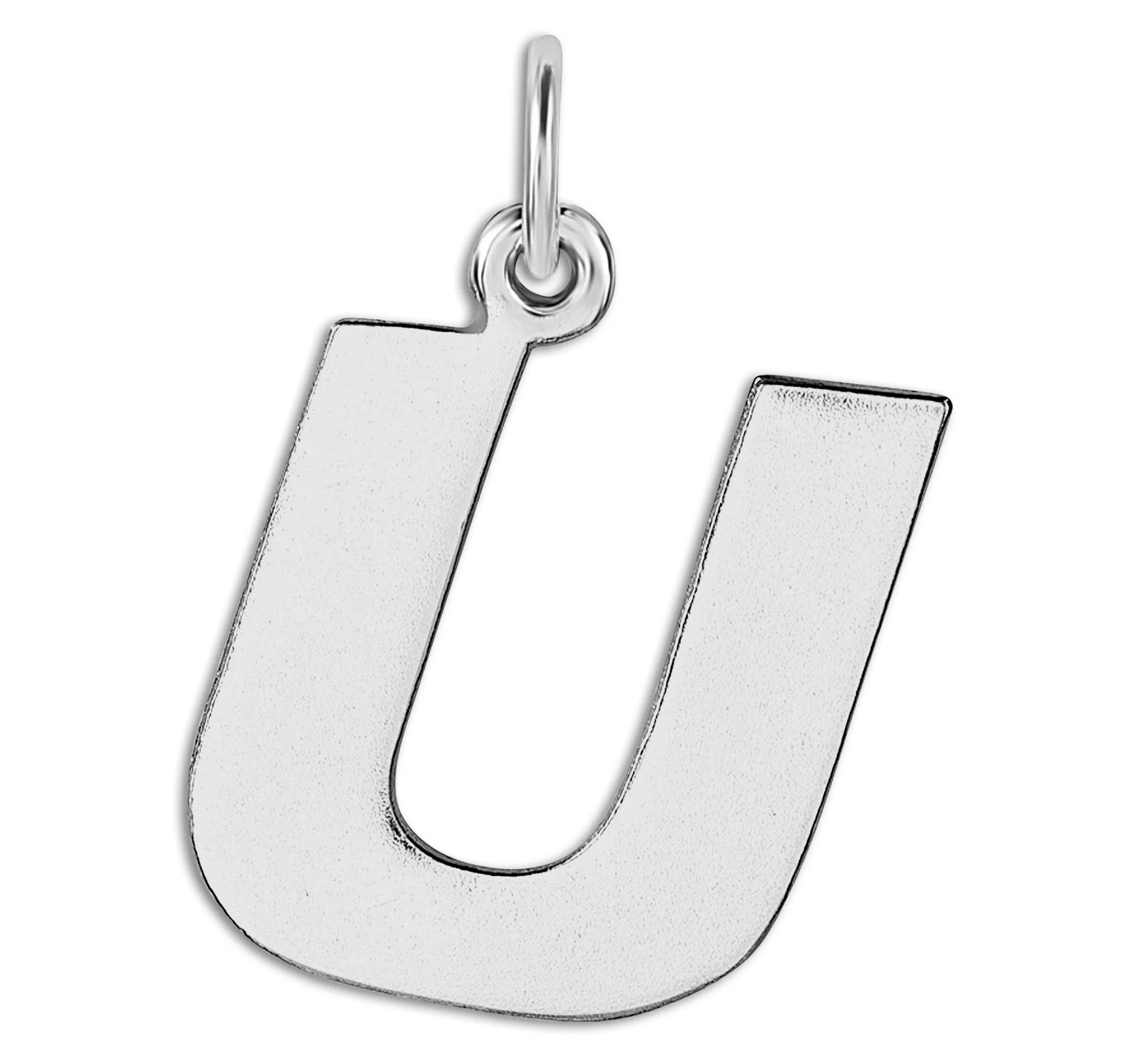 "U" Cutout Letter Charm