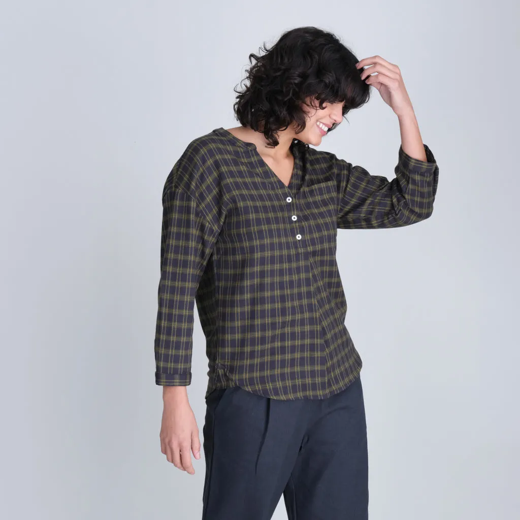 Relaxed Maho Blouse