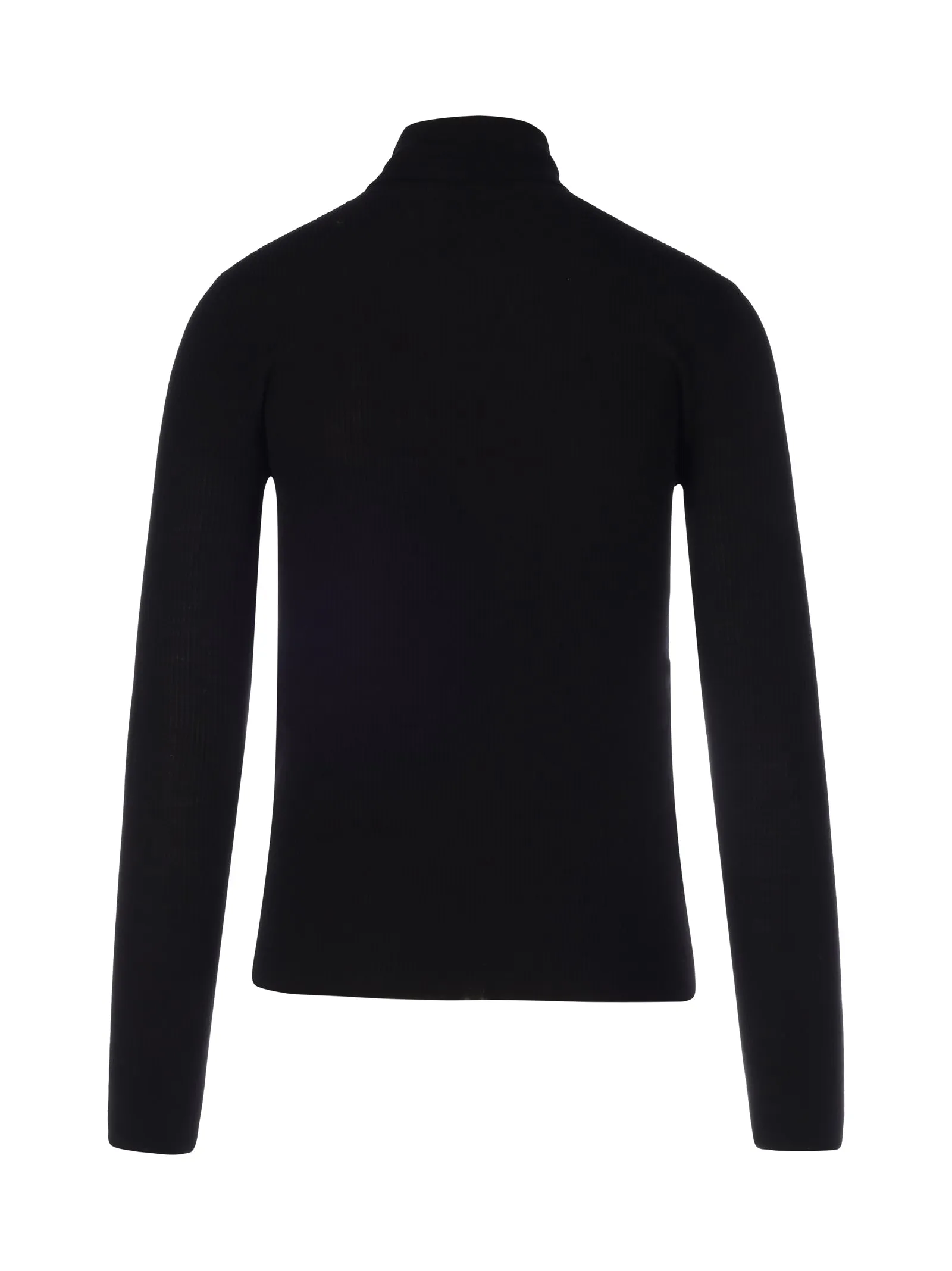 'S Max Mara Ribbed Polo Neck Jumper