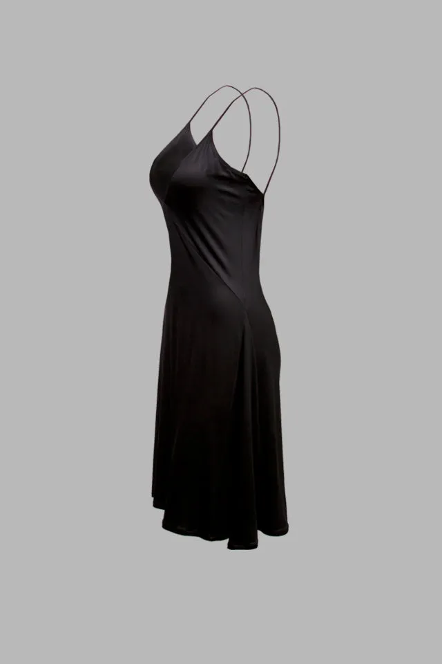 Sienna Dress Short - black