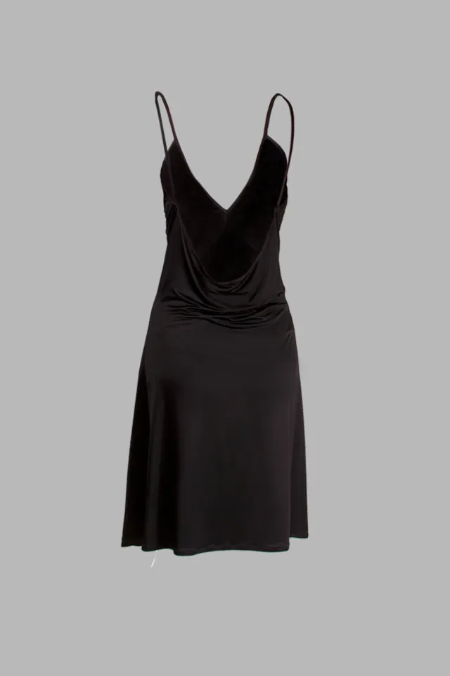 Sienna Dress Short - black