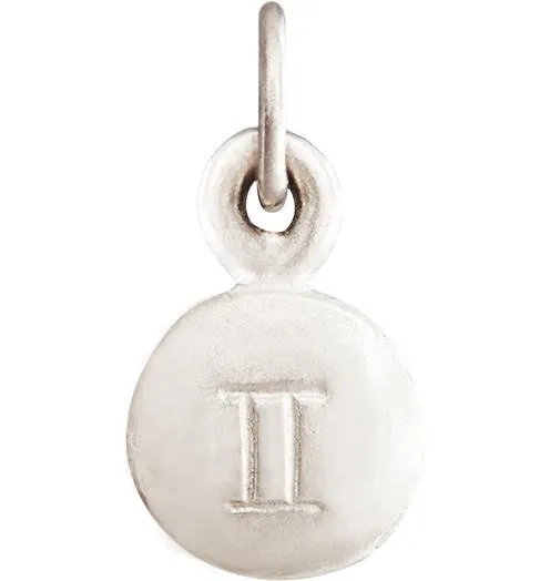 Small Gemini Zodiac Charm