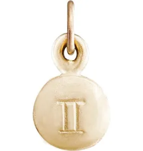 Small Gemini Zodiac Charm